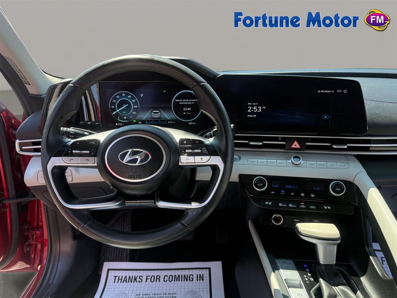 Hyundai Elantra Hybrid Limited DCT 2023