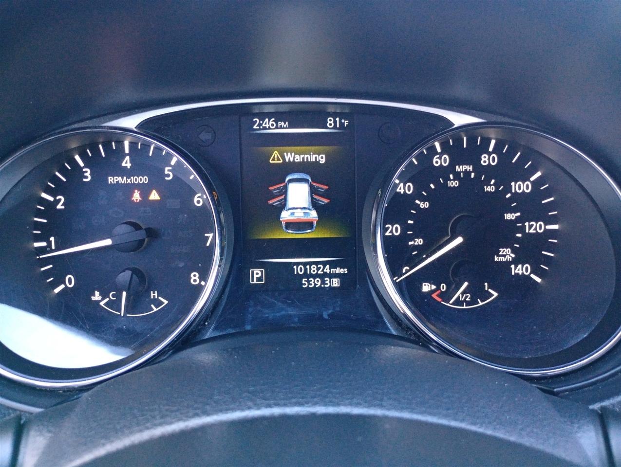 Nissan Rogue FWD 4dr SV 2015