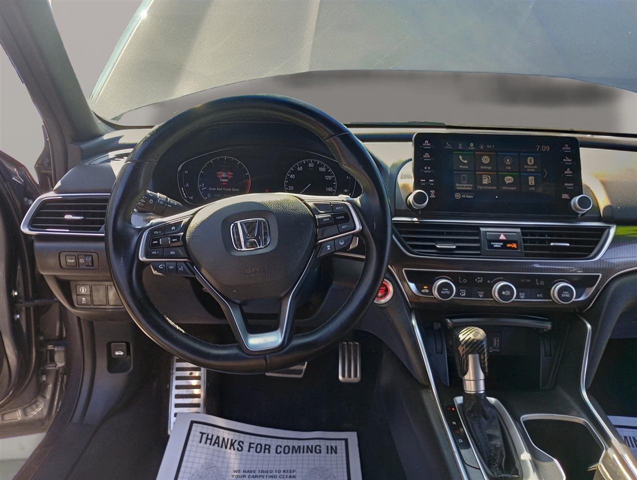 Honda Accord Sedan Sport 1.5T CVT 2019