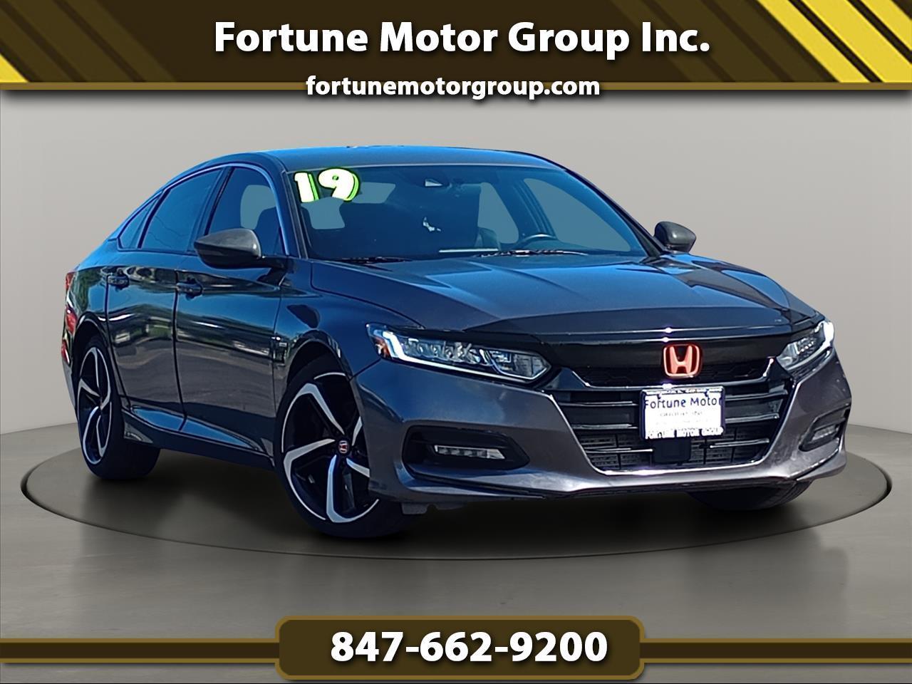 2019 Honda Accord Sedan Sport 1.5T CVT