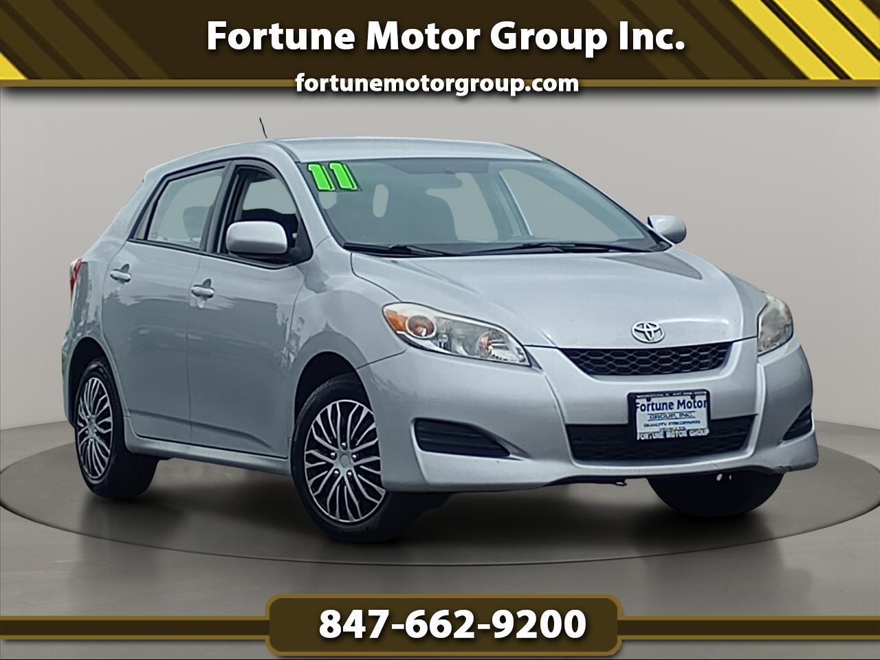 Toyota Matrix 5dr Wgn Man FWD (Natl) 2011
