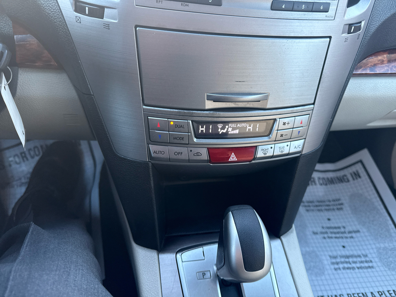 Subaru Outback 3.6R Limited 2012