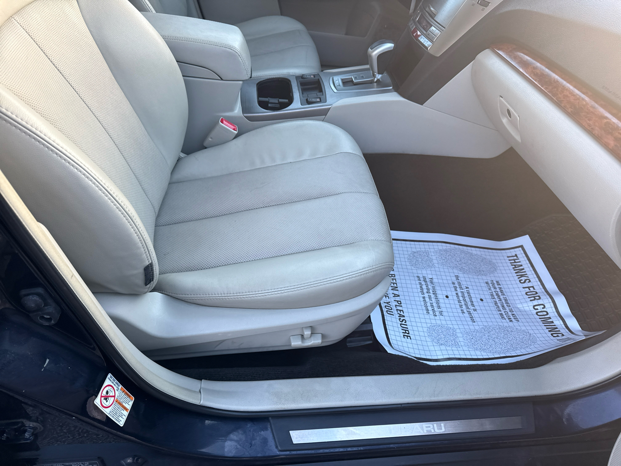 Subaru Outback 3.6R Limited 2012