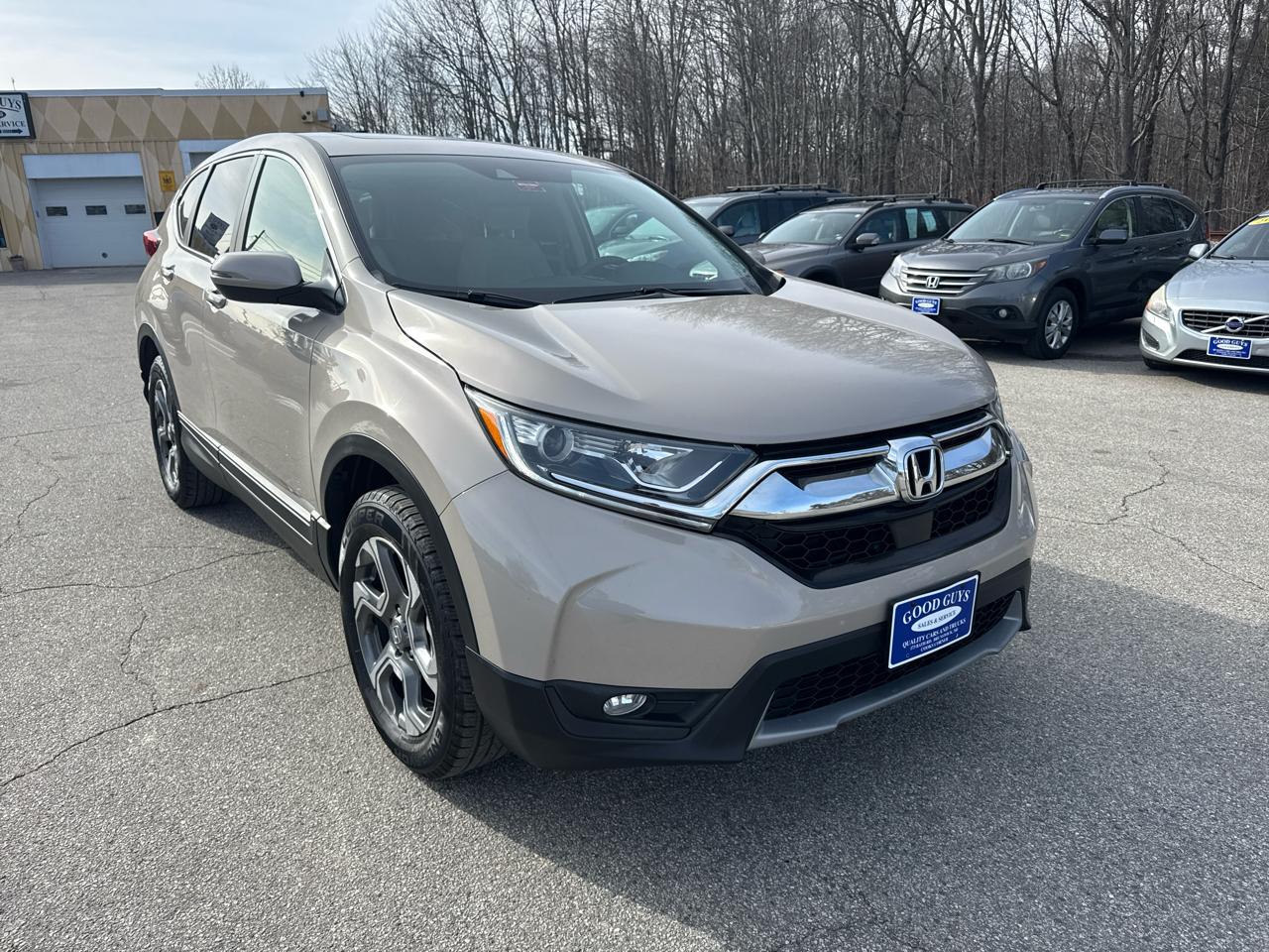 Honda CR-V EX-L 4D SUV AWD w/Nav 2018