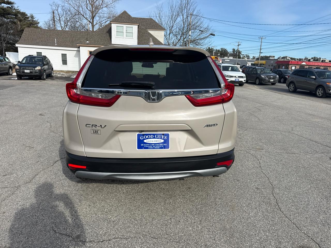 Honda CR-V EX-L 4D SUV AWD w/Nav 2018