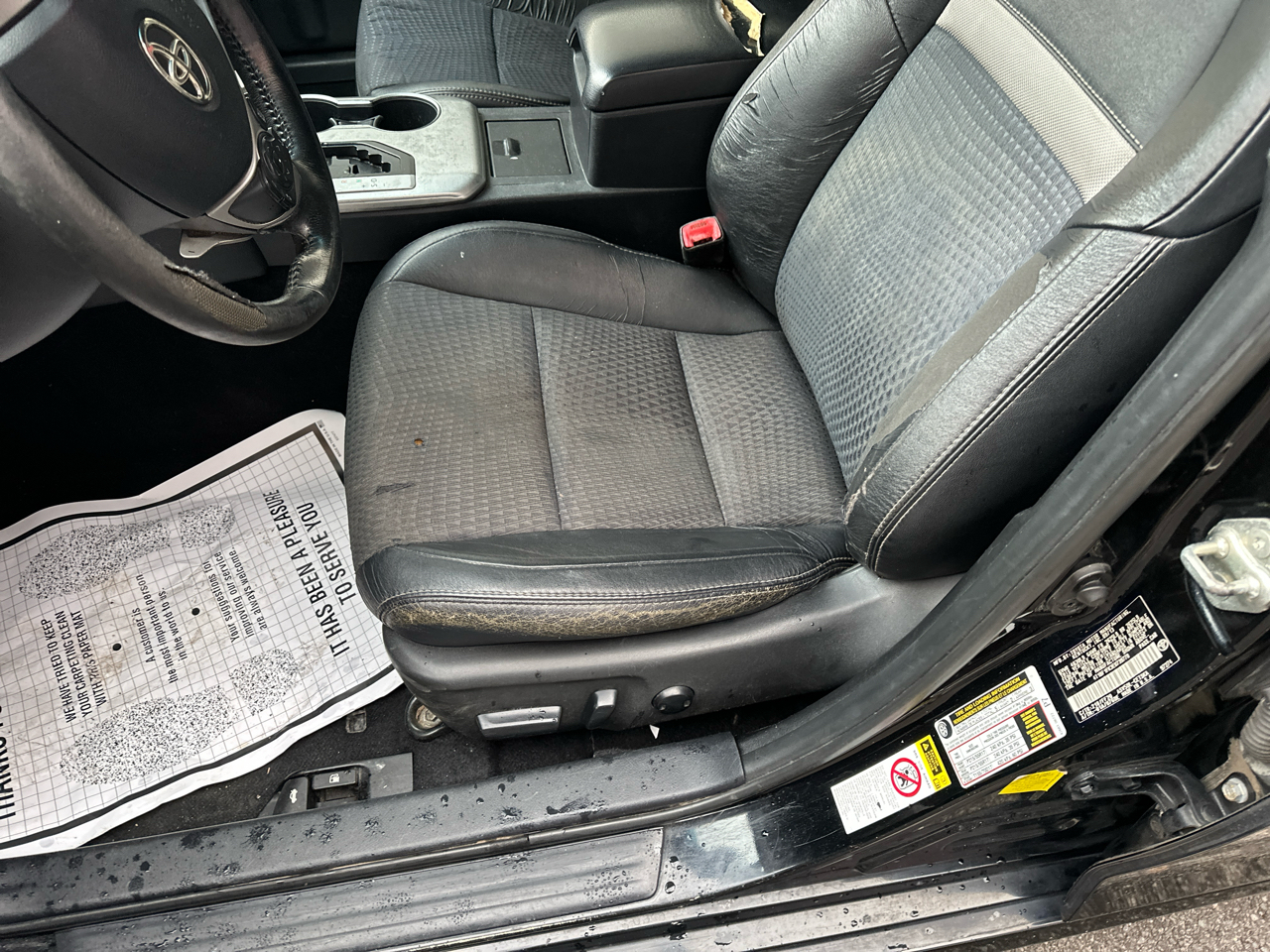 Toyota Camry SE Sport 2014