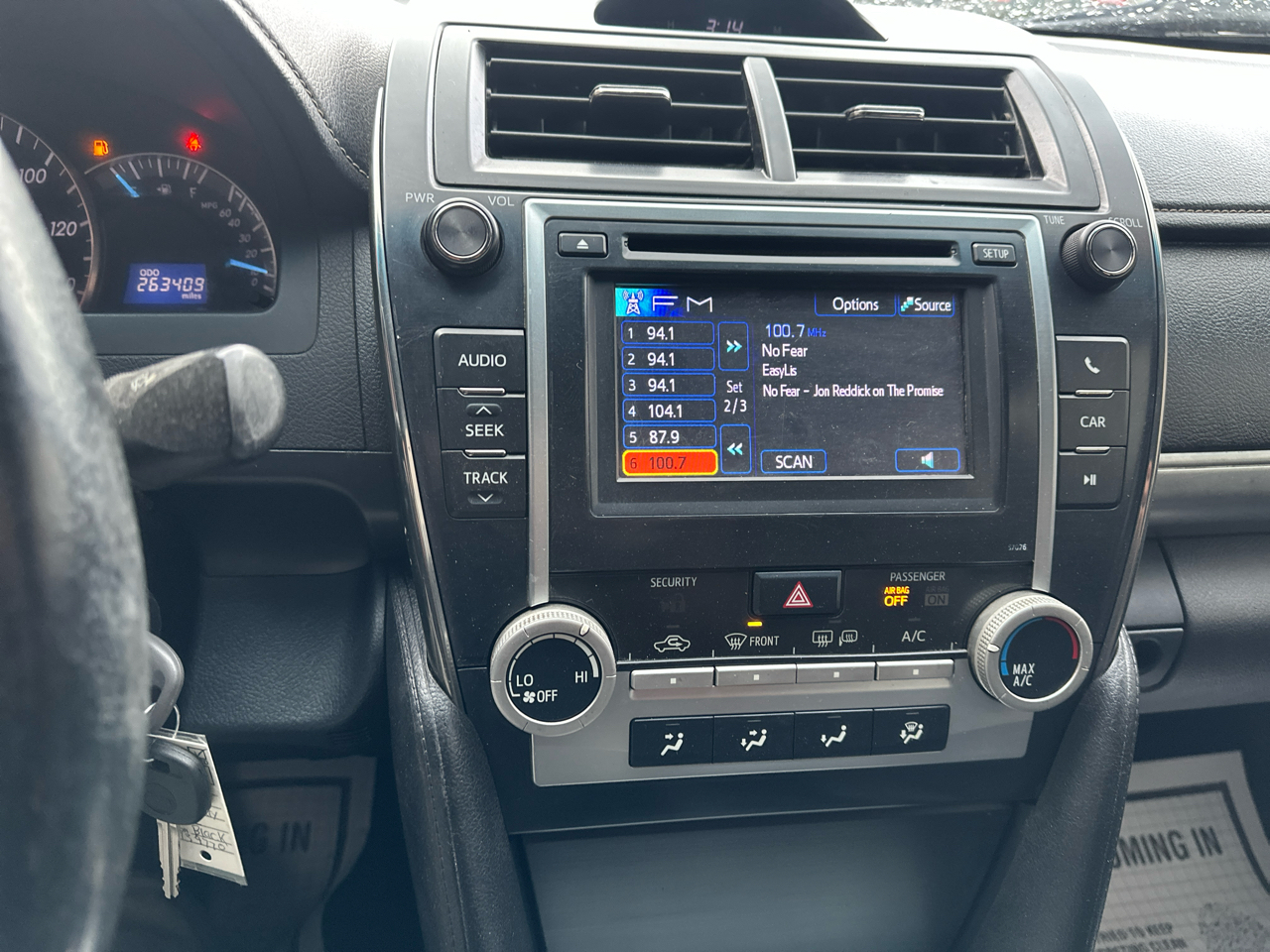 Toyota Camry SE Sport 2014