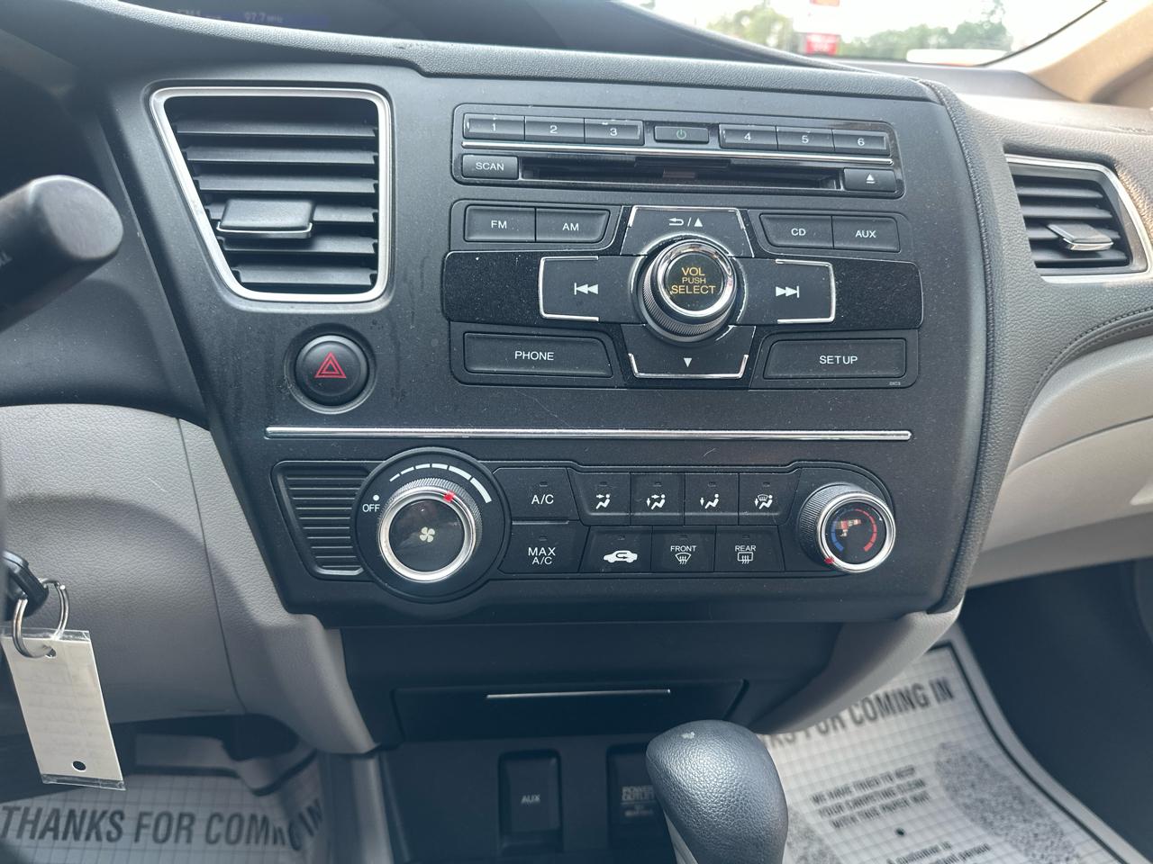 Honda Civic LX Sedan CVT 2015