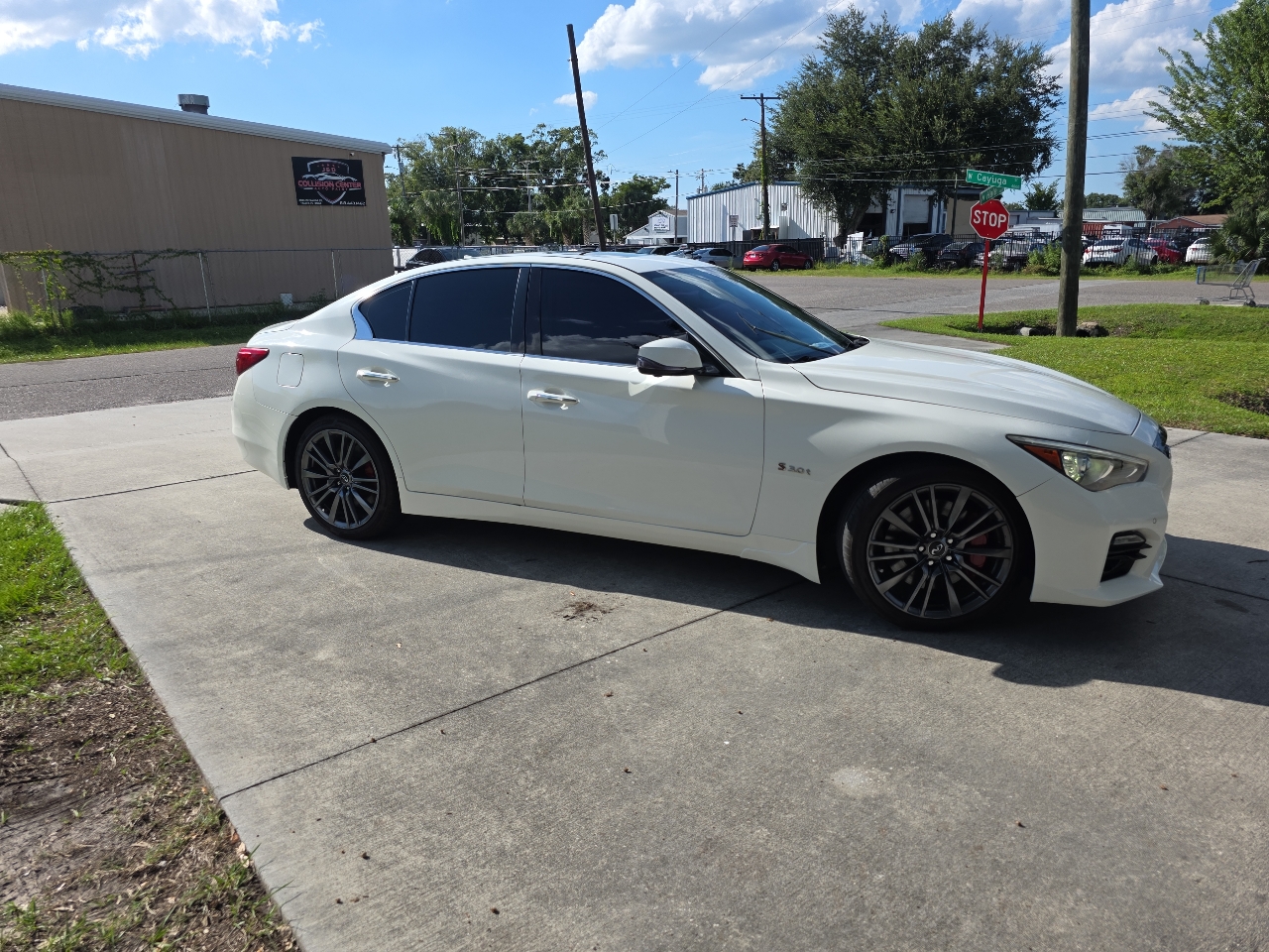 Infiniti Q50 Red Sport 400 2017 Infiniti Q50 Red Sport 400 2017