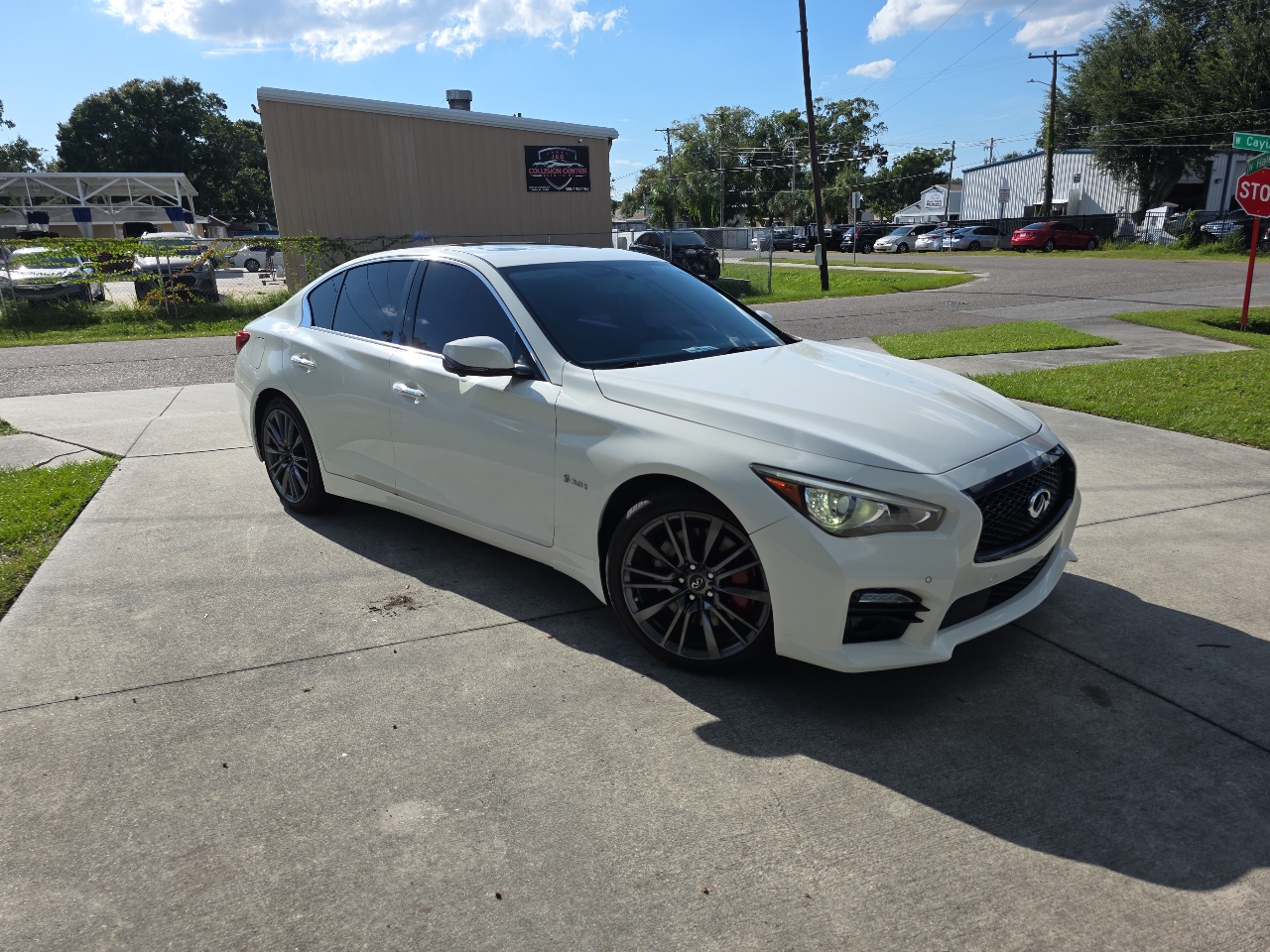 Infiniti Q50 Red Sport 400 2017 Infiniti Q50 Red Sport 400 2017