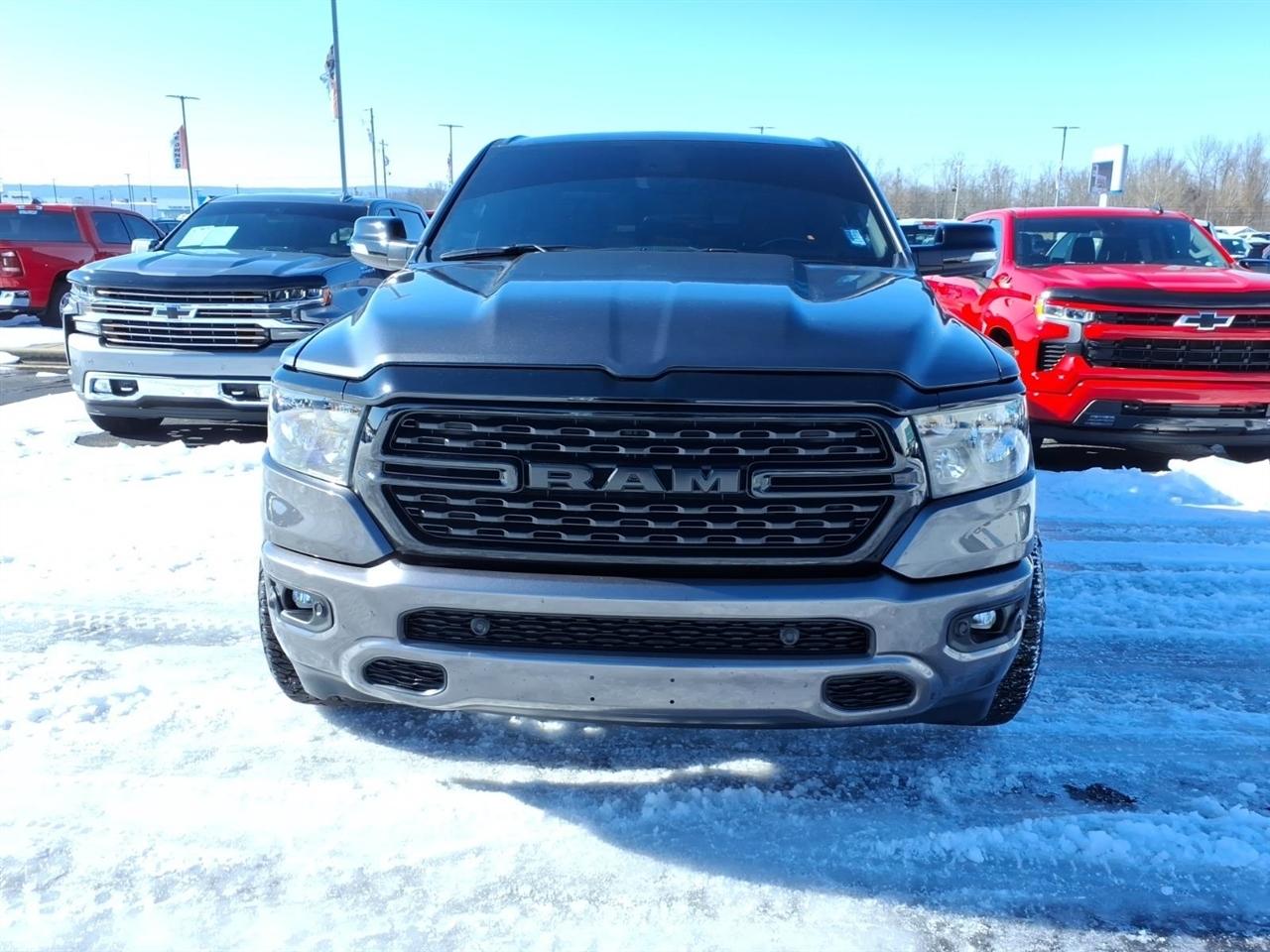 Used 2022 RAM Ram 1500 Pickup Big Horn/Lone Star with VIN 1C6SRFFT7NN323935 for sale in Little Rock