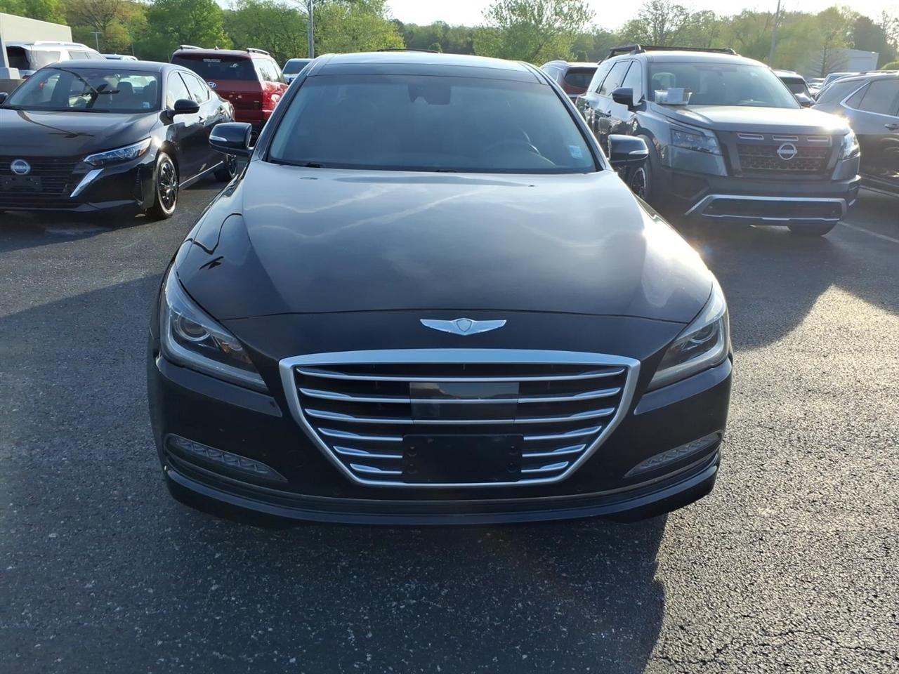 Used 2015 Hyundai Genesis Base with VIN KMHGN4JF2FU041690 for sale in Batesville, AR