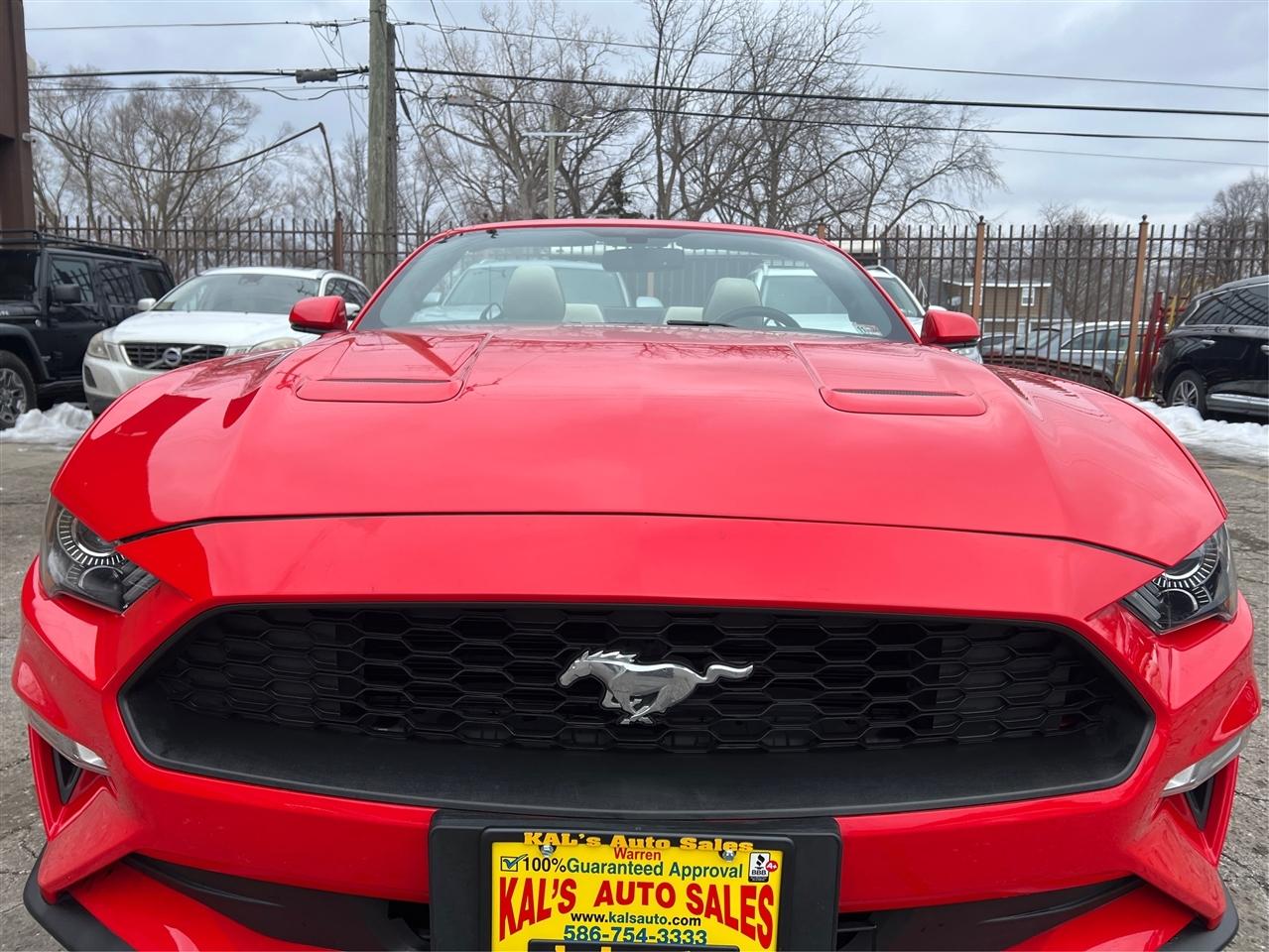 Ford Mustang EcoBoost Premium Convertible 2019