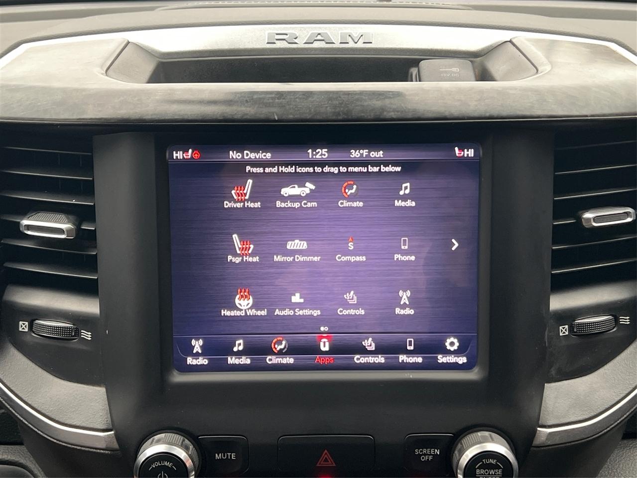 RAM 1500 Big Horn/Lone Star 4x4 Crew Cab 5'7" Box 2019