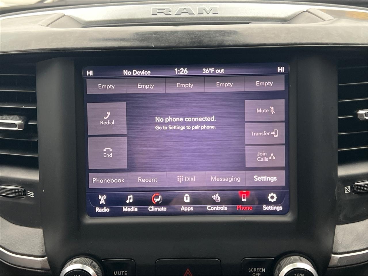 RAM 1500 Big Horn/Lone Star 4x4 Crew Cab 5'7" Box 2019