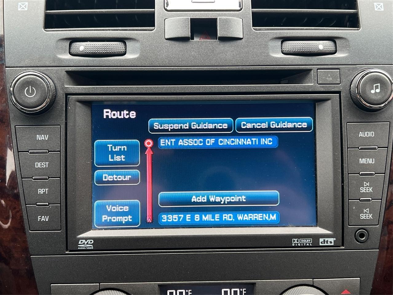 Cadillac DTS 4dr Sdn w/1SE 2008