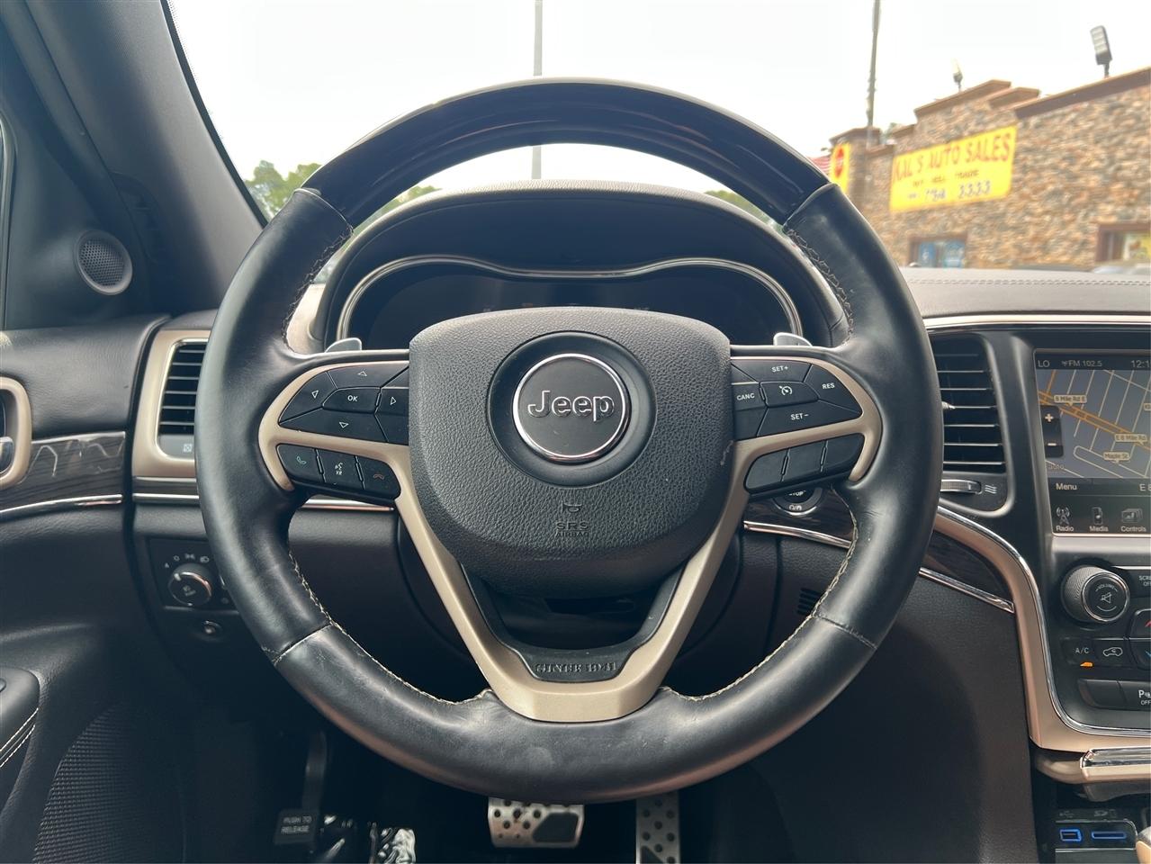 Jeep Grand Cherokee Overland 4x4 2017