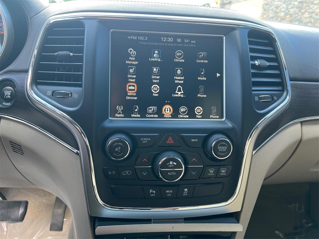 Jeep Grand Cherokee 4WD 4dr Overland 2015