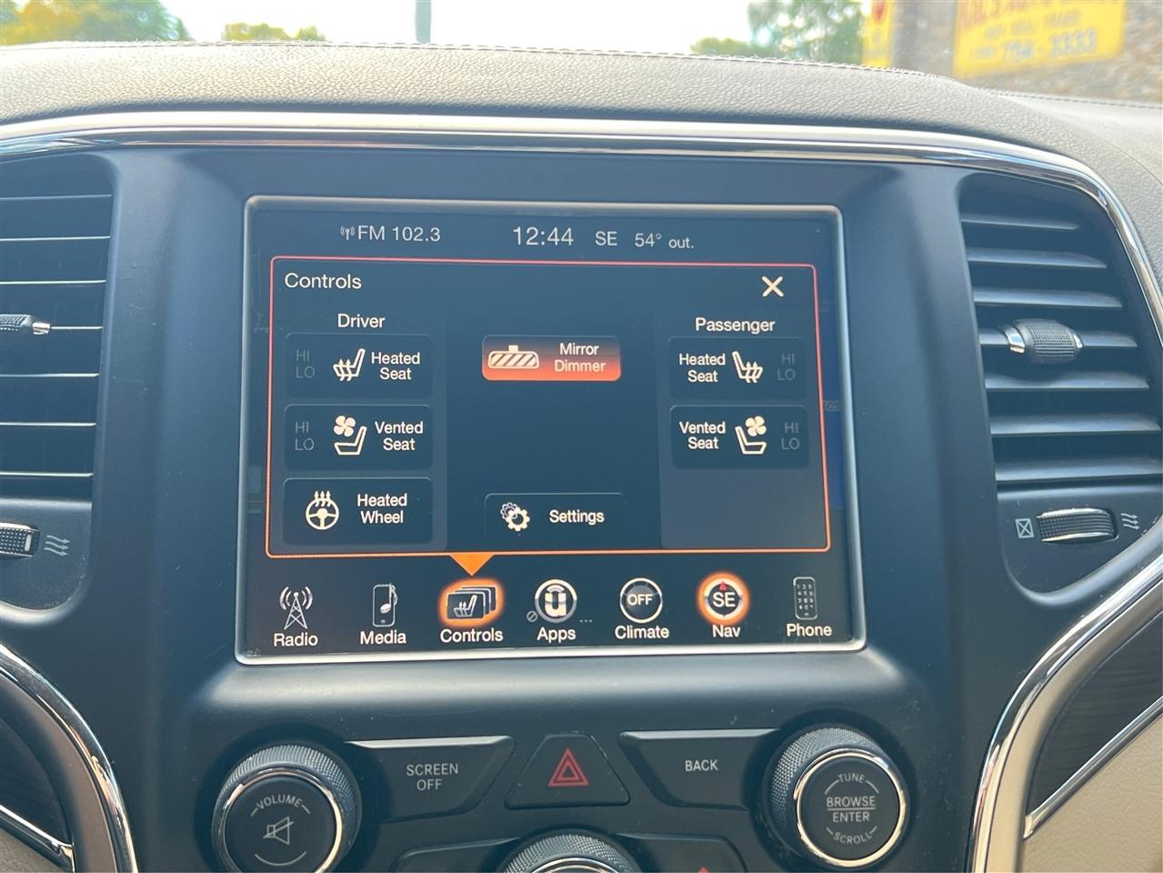 Jeep Grand Cherokee 4WD 4dr Overland 2015