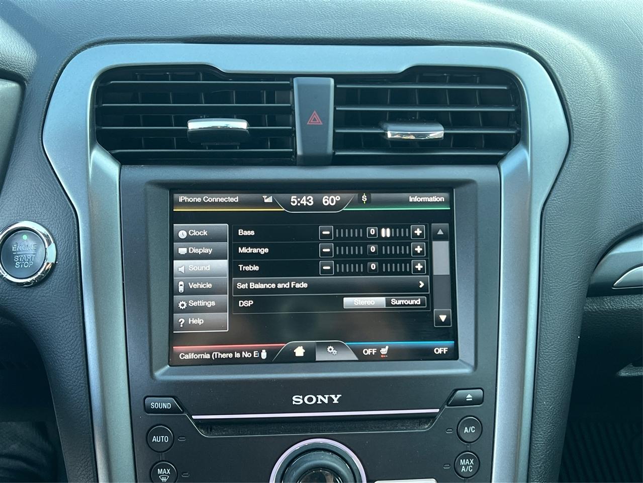 Ford Fusion 4dr Sdn Titanium FWD 2016
