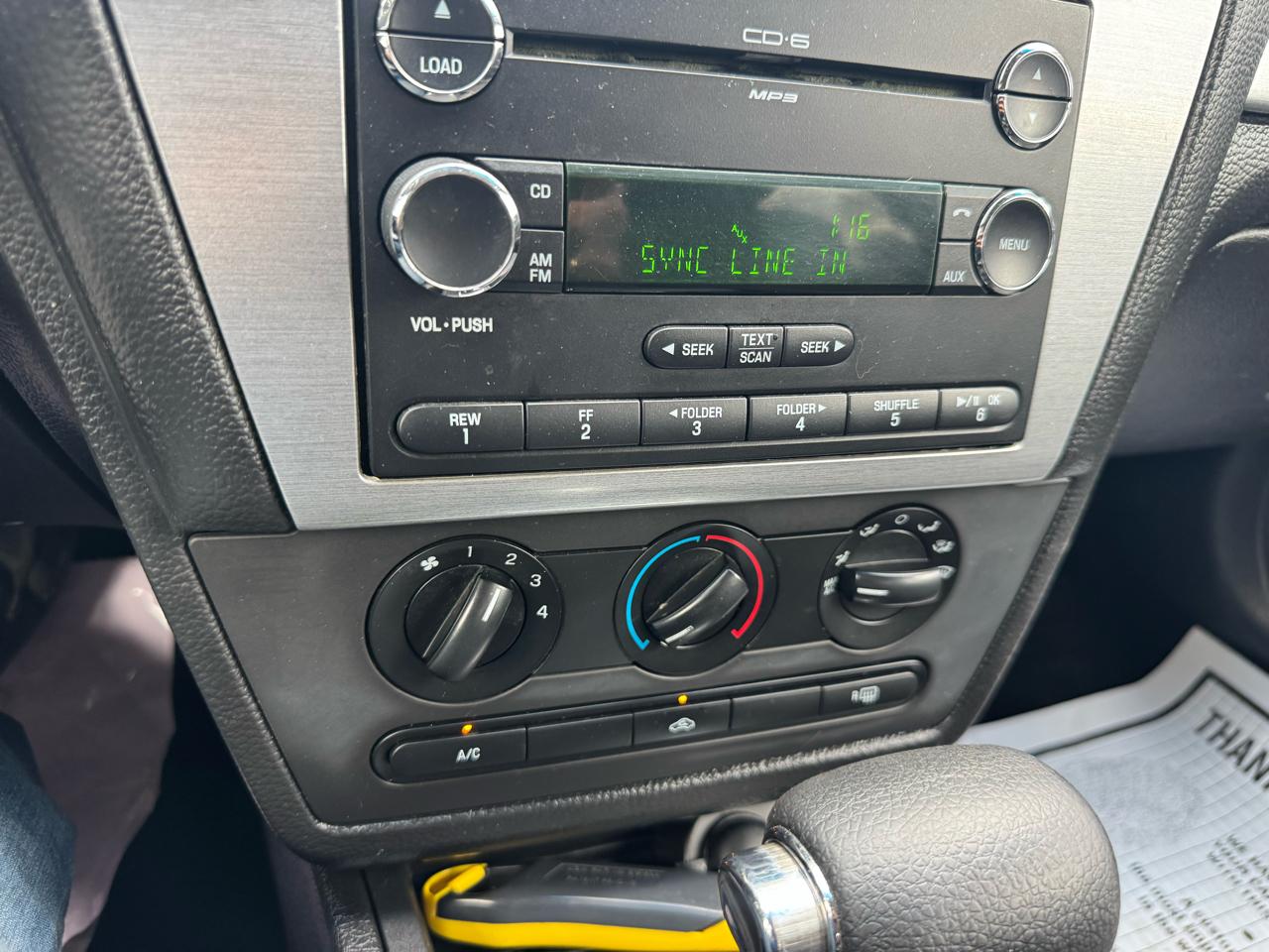 Ford Fusion I4 SE 2009