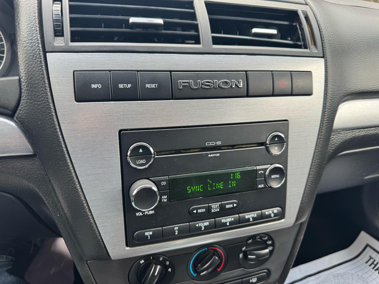 Ford Fusion I4 SE 2009