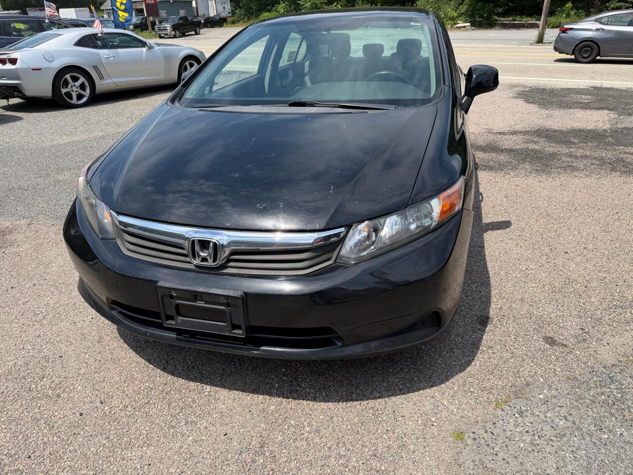 Honda Civic LX Sedan 5-Speed MT 2012