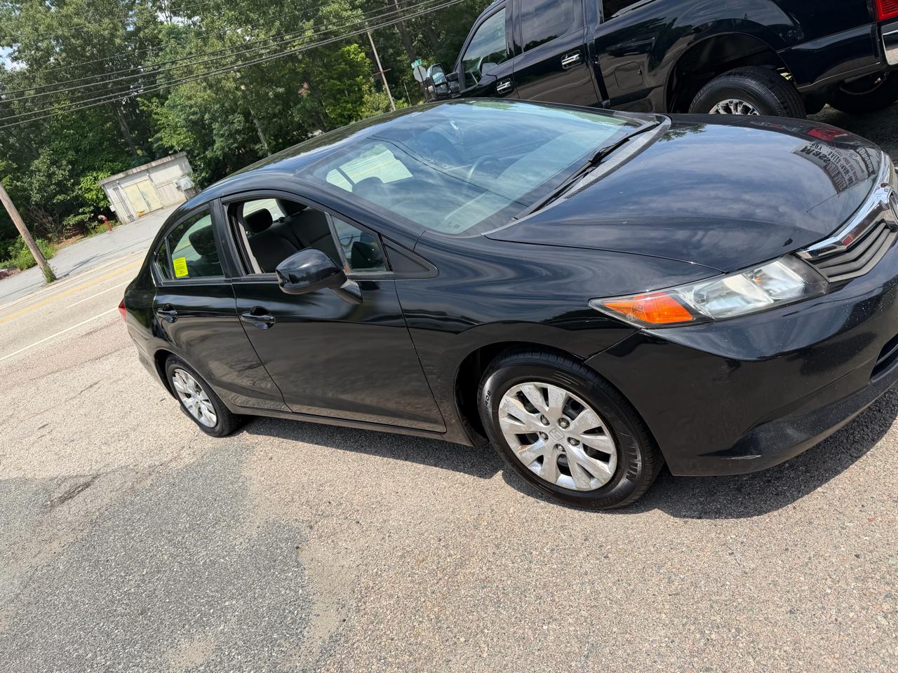 Honda Civic LX Sedan 5-Speed MT 2012