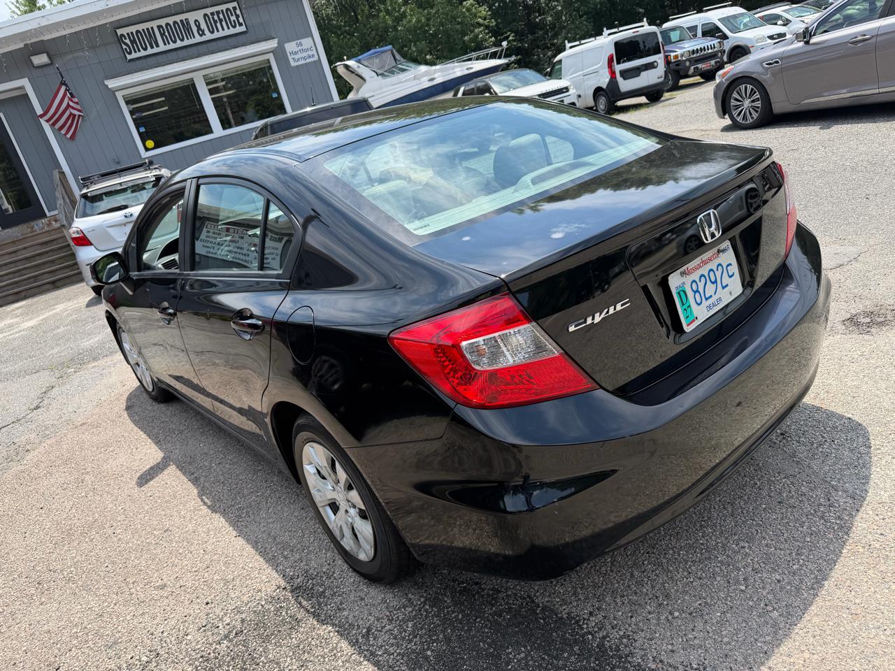 Honda Civic LX Sedan 5-Speed MT 2012