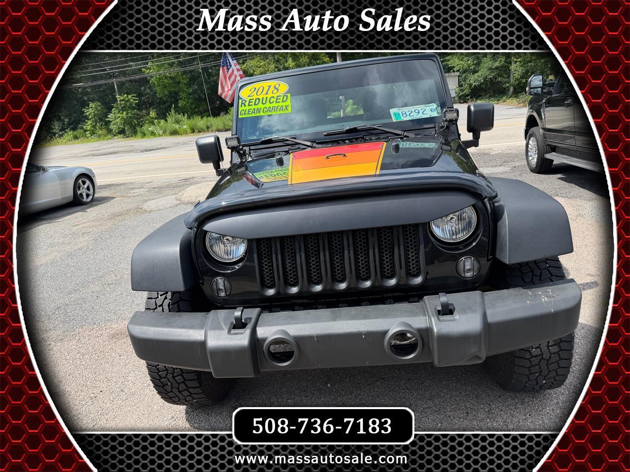2018 Jeep Wrangler JK Sport 4WD