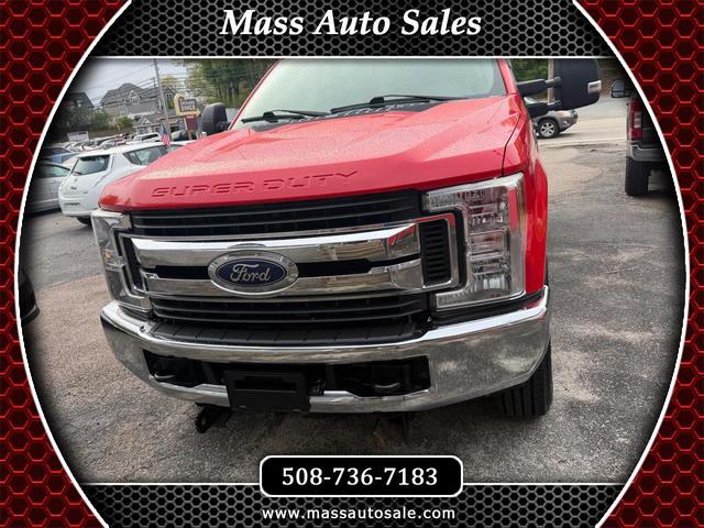 Red 2017 Ford F-350 Super Duty Pickup Truck Four-Wheel Drive Automatic