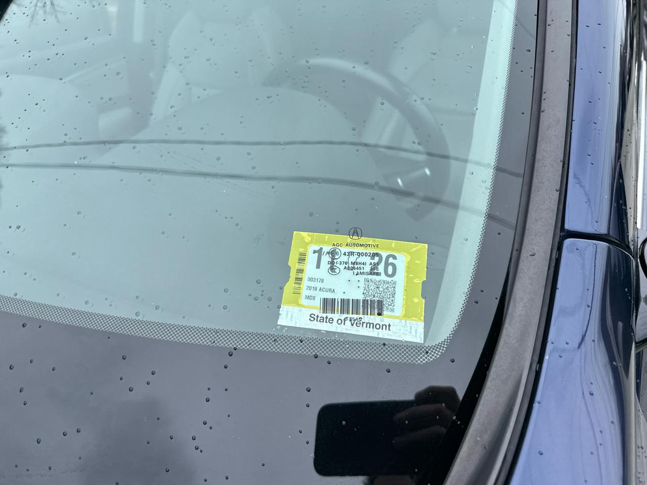 Acura MDX SH-AWD 9-Spd AT w/Tech Package 2018