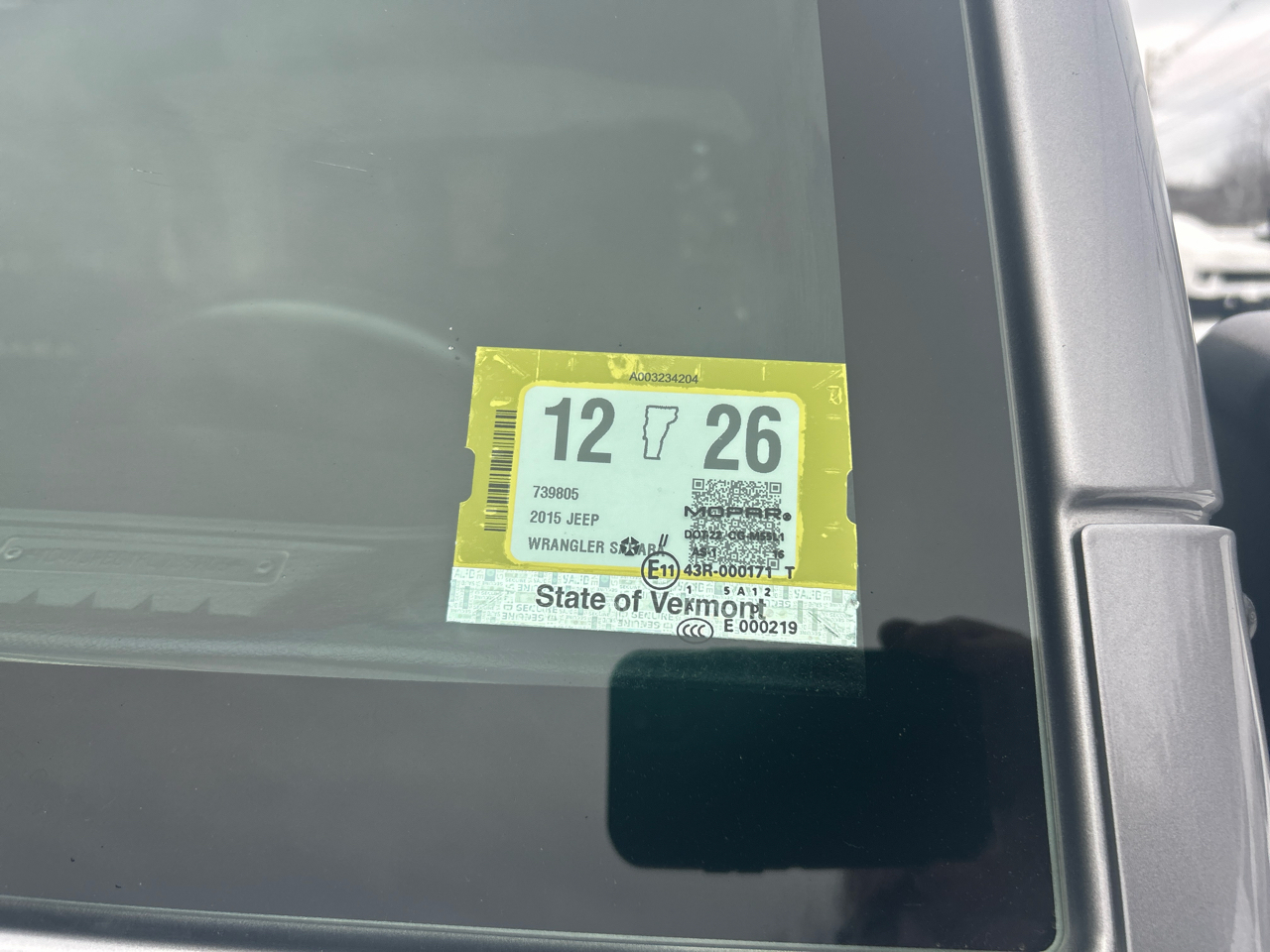 Jeep Wrangler Sahara 4WD 2015