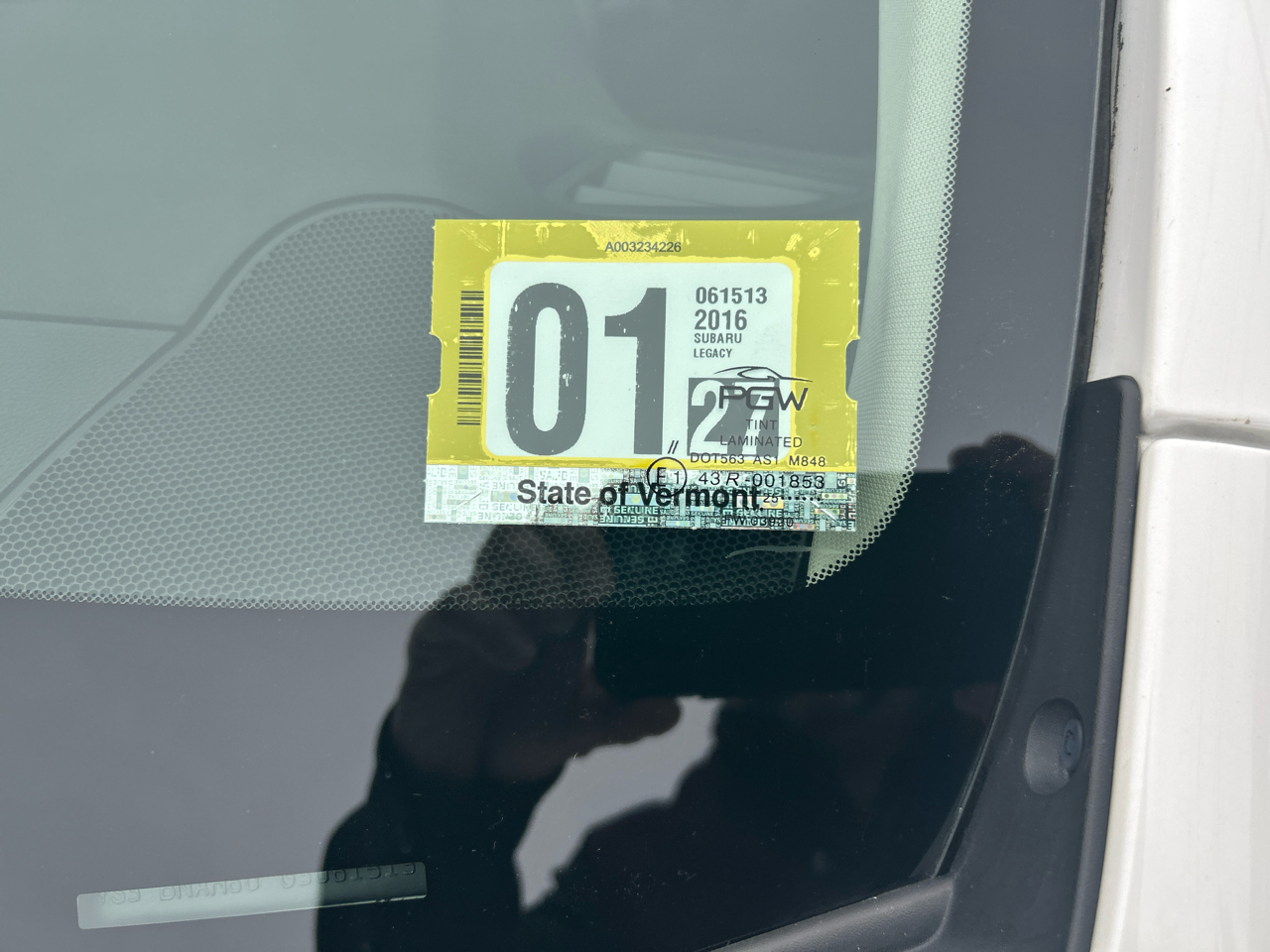 Subaru Legacy 2.5i Premium 2016