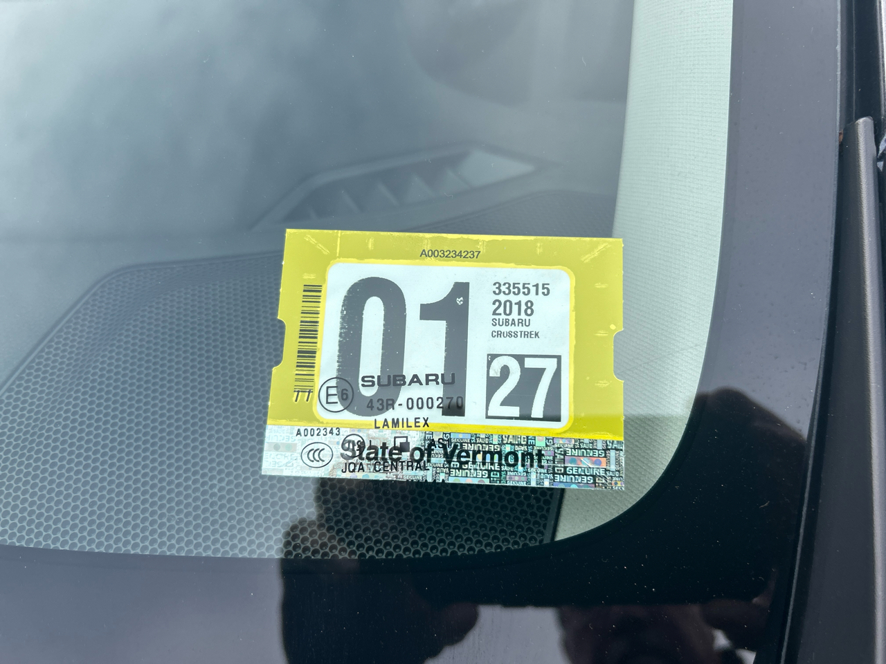 Subaru Crosstrek 2.0i Premium CVT 2018