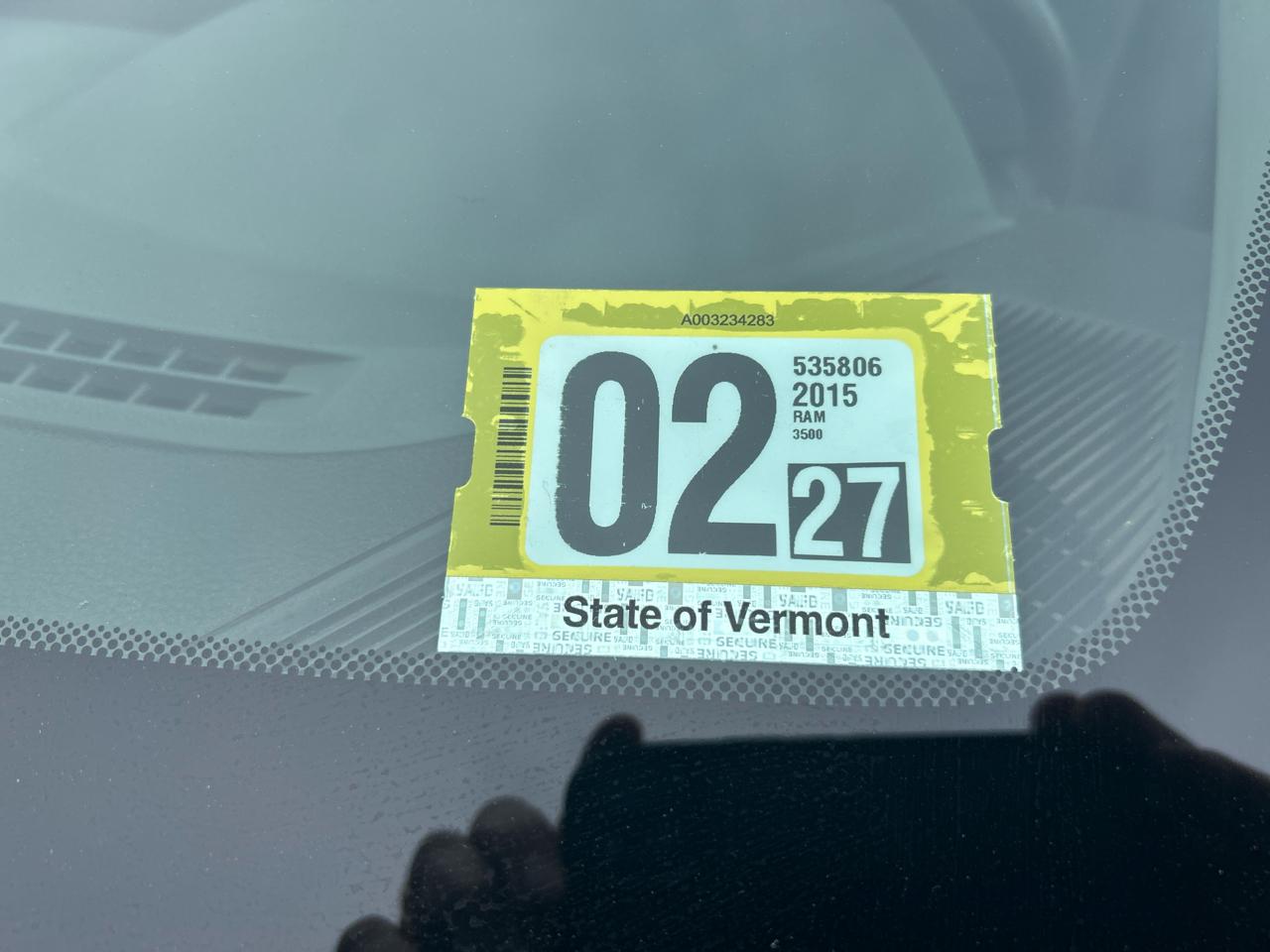 RAM 3500 Regular Cab 4WD DRW 2015