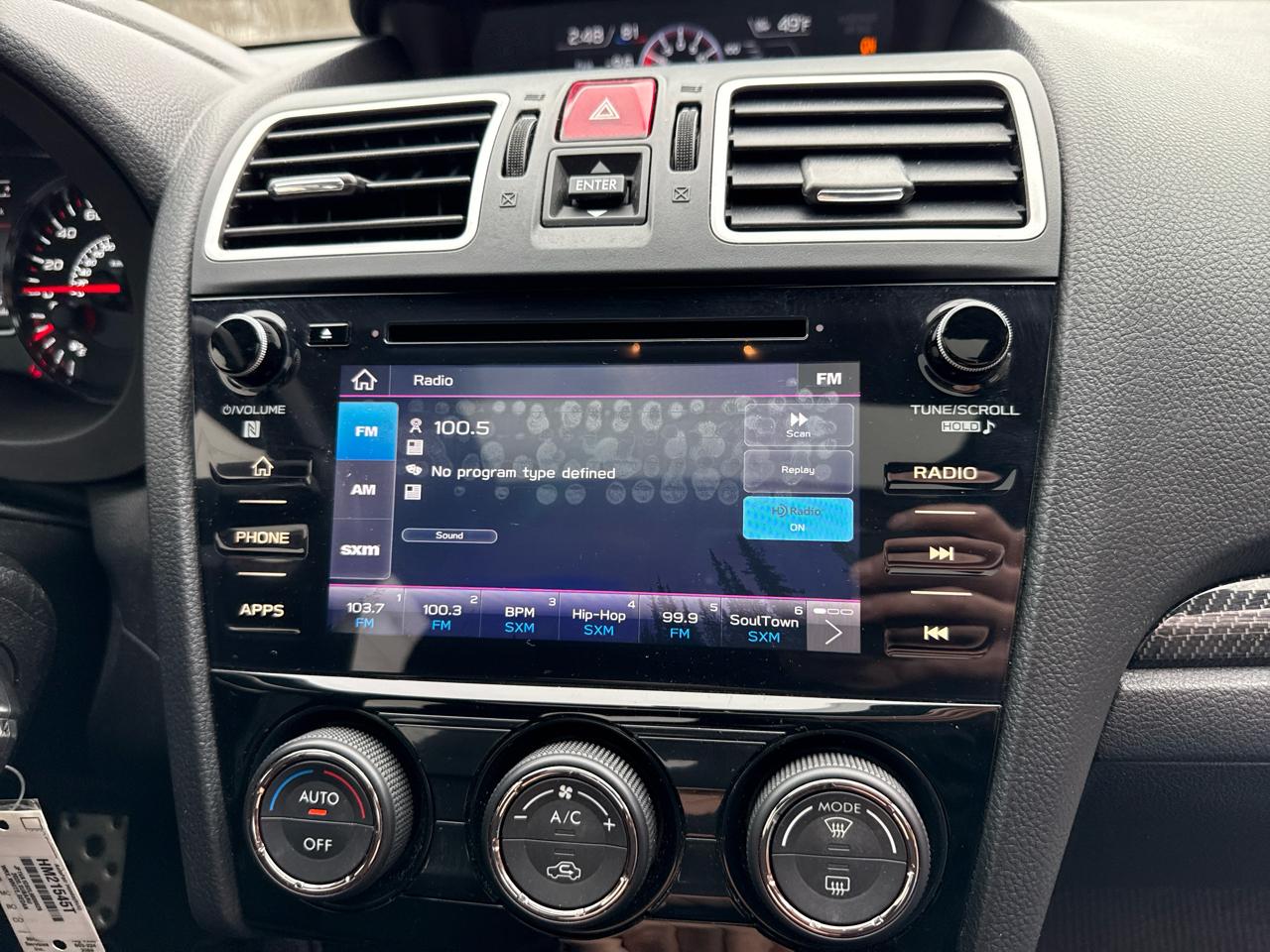 Subaru WRX Premium 6M 2020