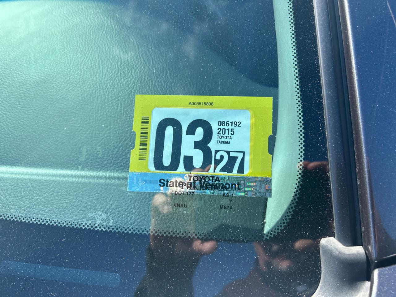 Toyota Tacoma Double Cab Long Bed V6 5AT 4WD 2015