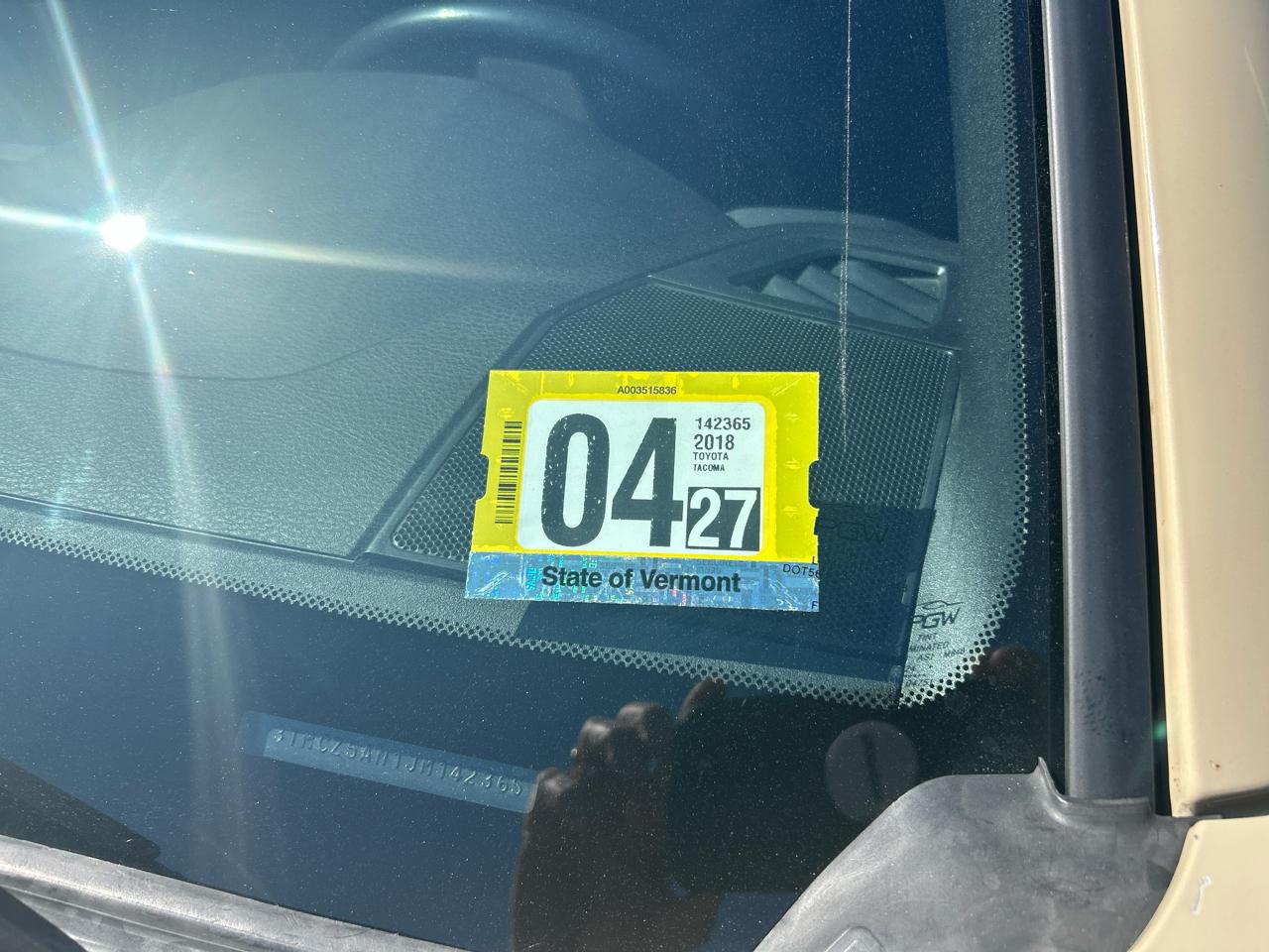 Toyota Tacoma TRD Offroad Dbl Cab 4WD V6 at 2018