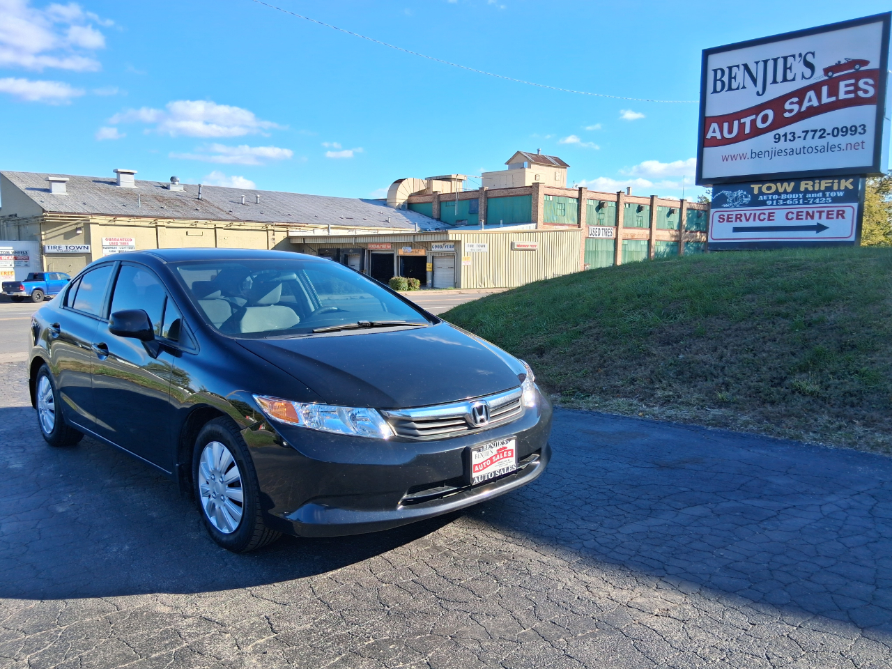 2012 Honda Civic LX Sedan 5-Speed AT