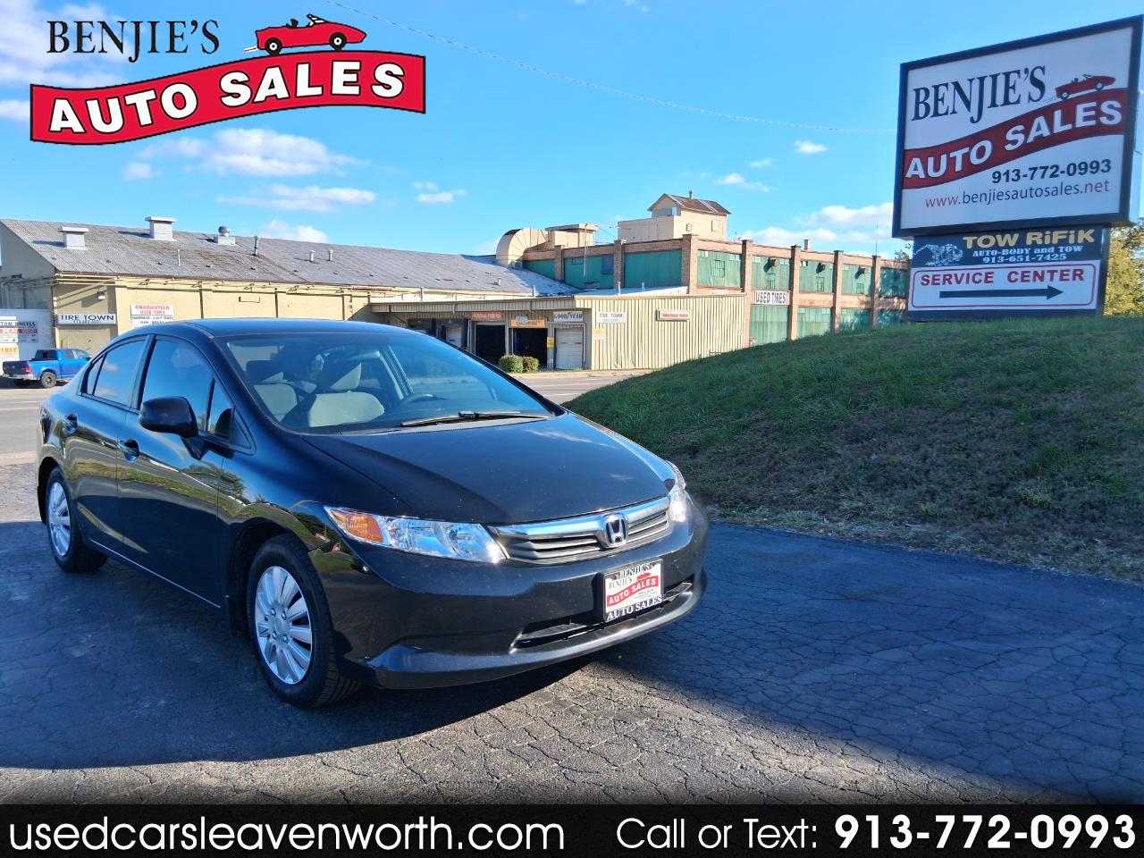 2012 Honda Civic LX Sedan 5-Speed AT