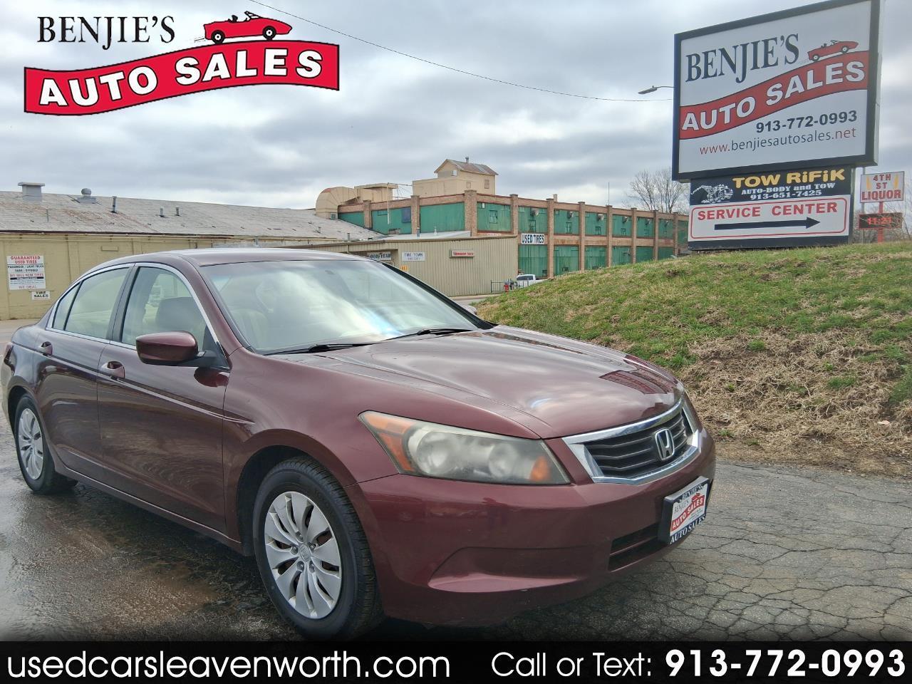 2009 Honda Accord LX sedan AT