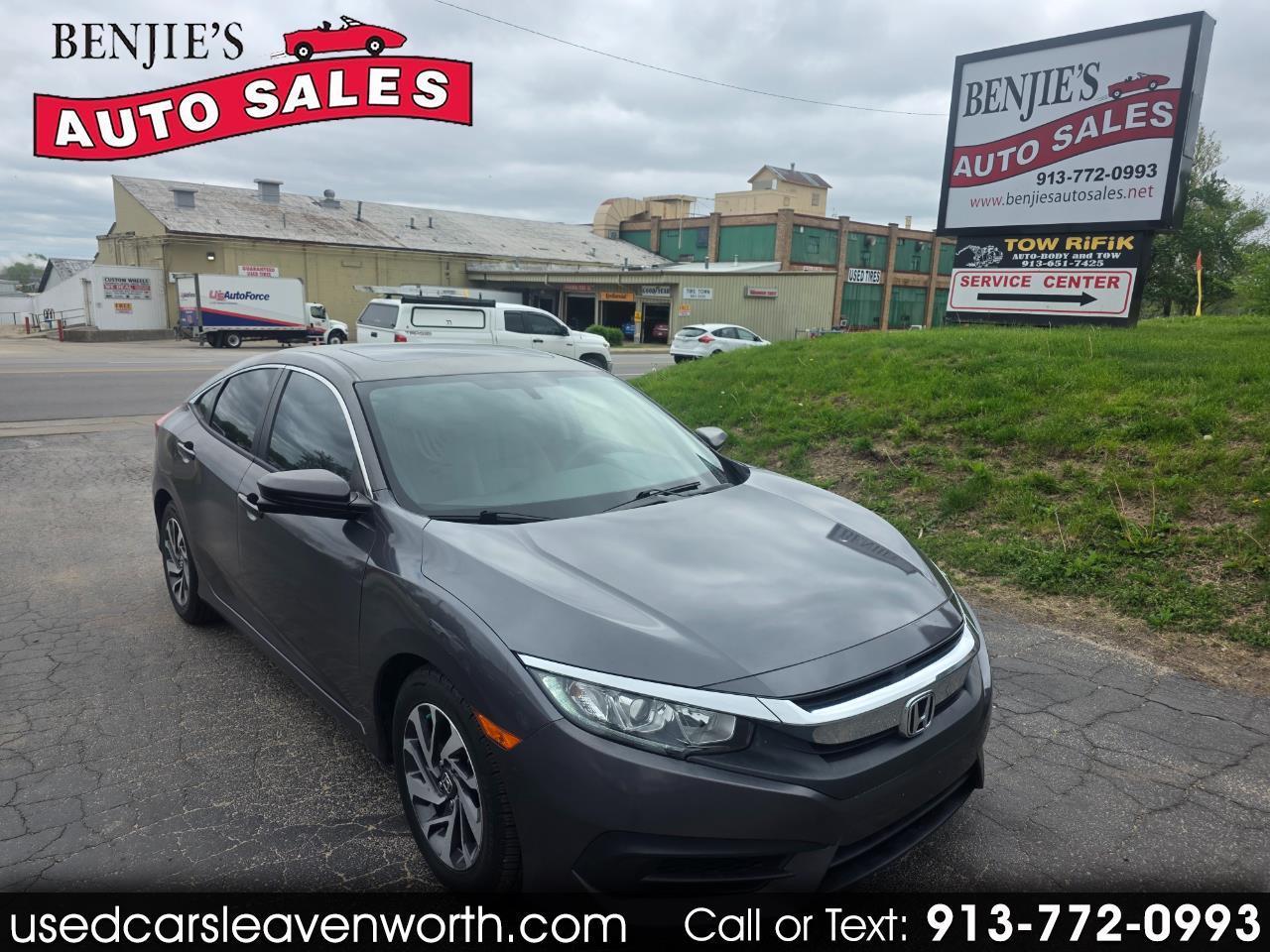 Honda Civic EX Sedan CVT 2016