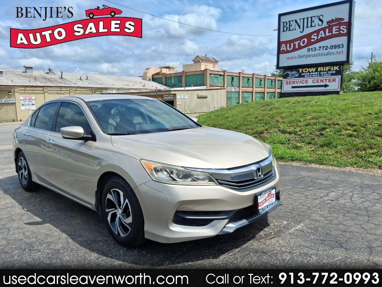 Honda Accord LX Sedan CVT 2016