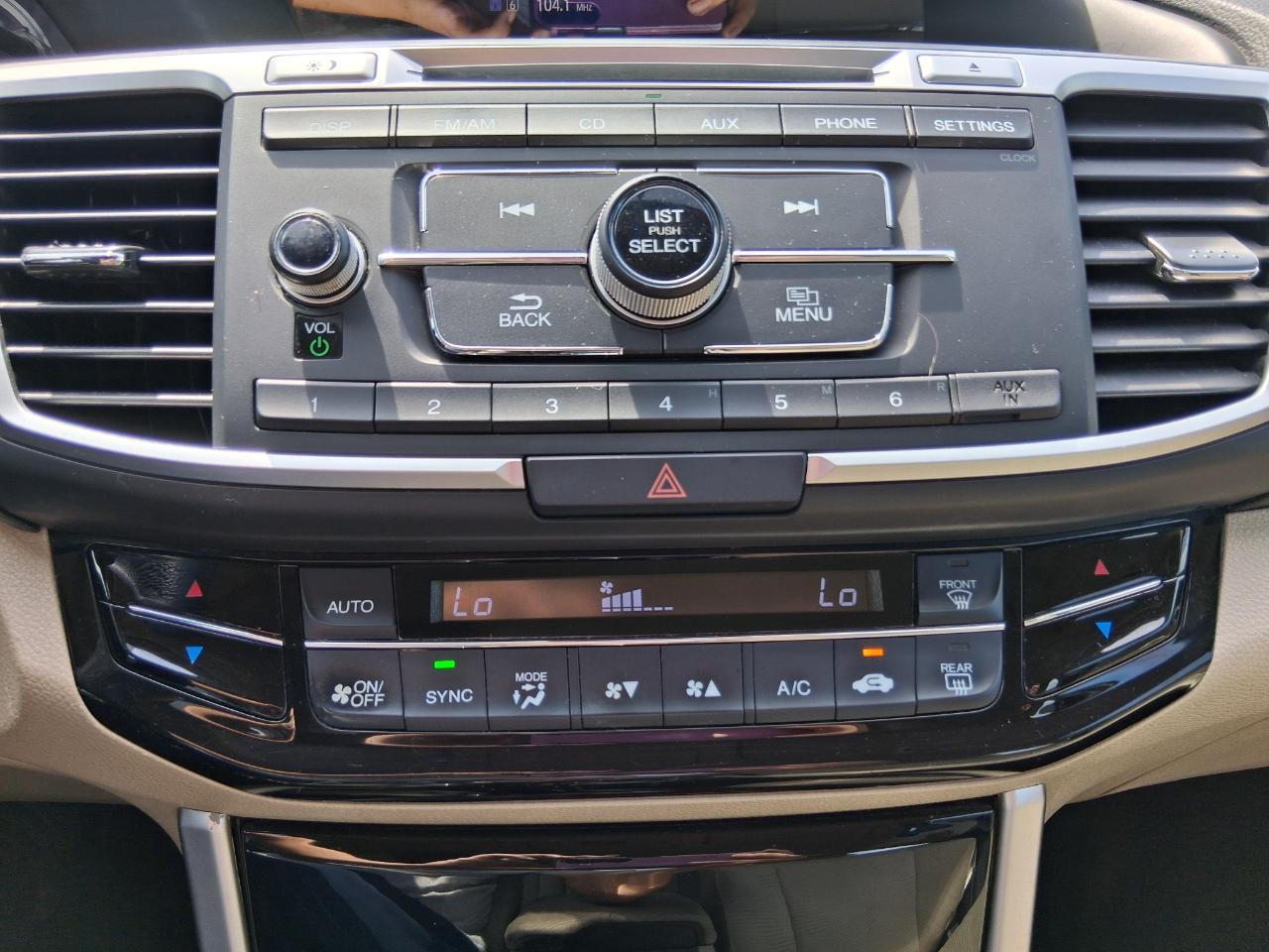 Honda Accord LX Sedan CVT 2016