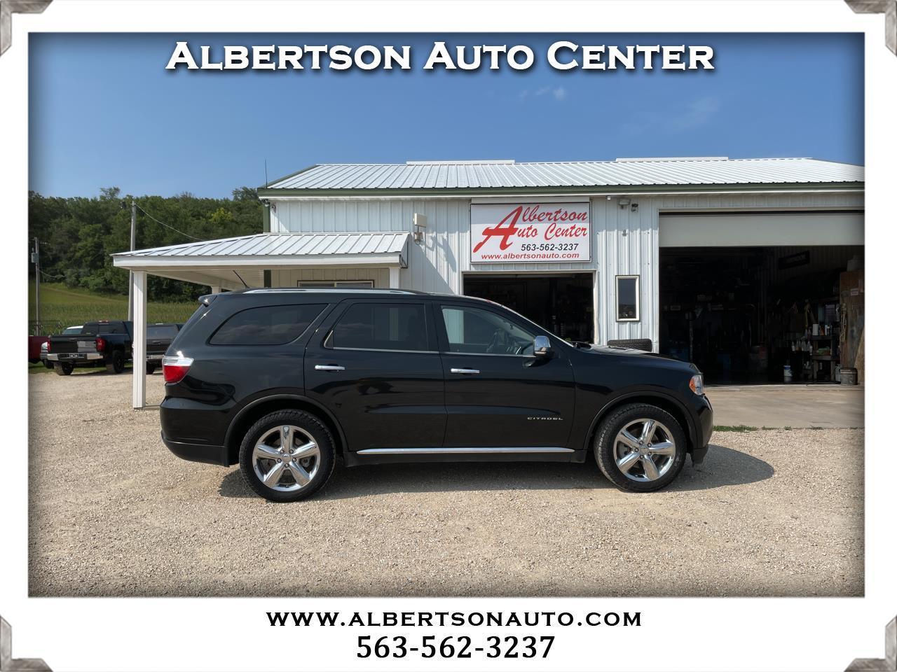 Used 2012 Dodge Durango AWD 4dr Citadel for Sale in Spillville IA 52168