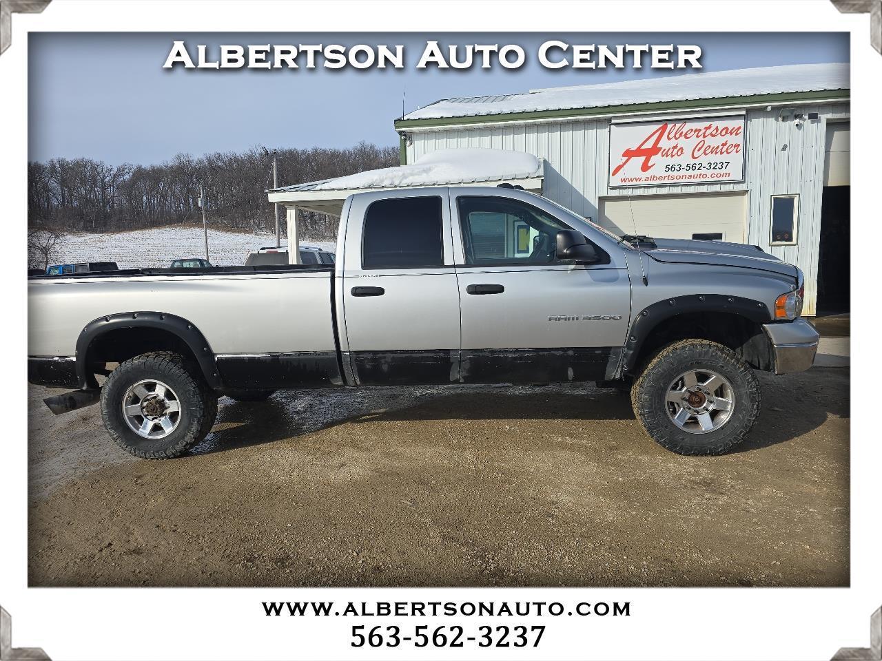 Dodge Ram 3500 4dr Quad Cab 140.5" WB 4WD SRW SLT 2003