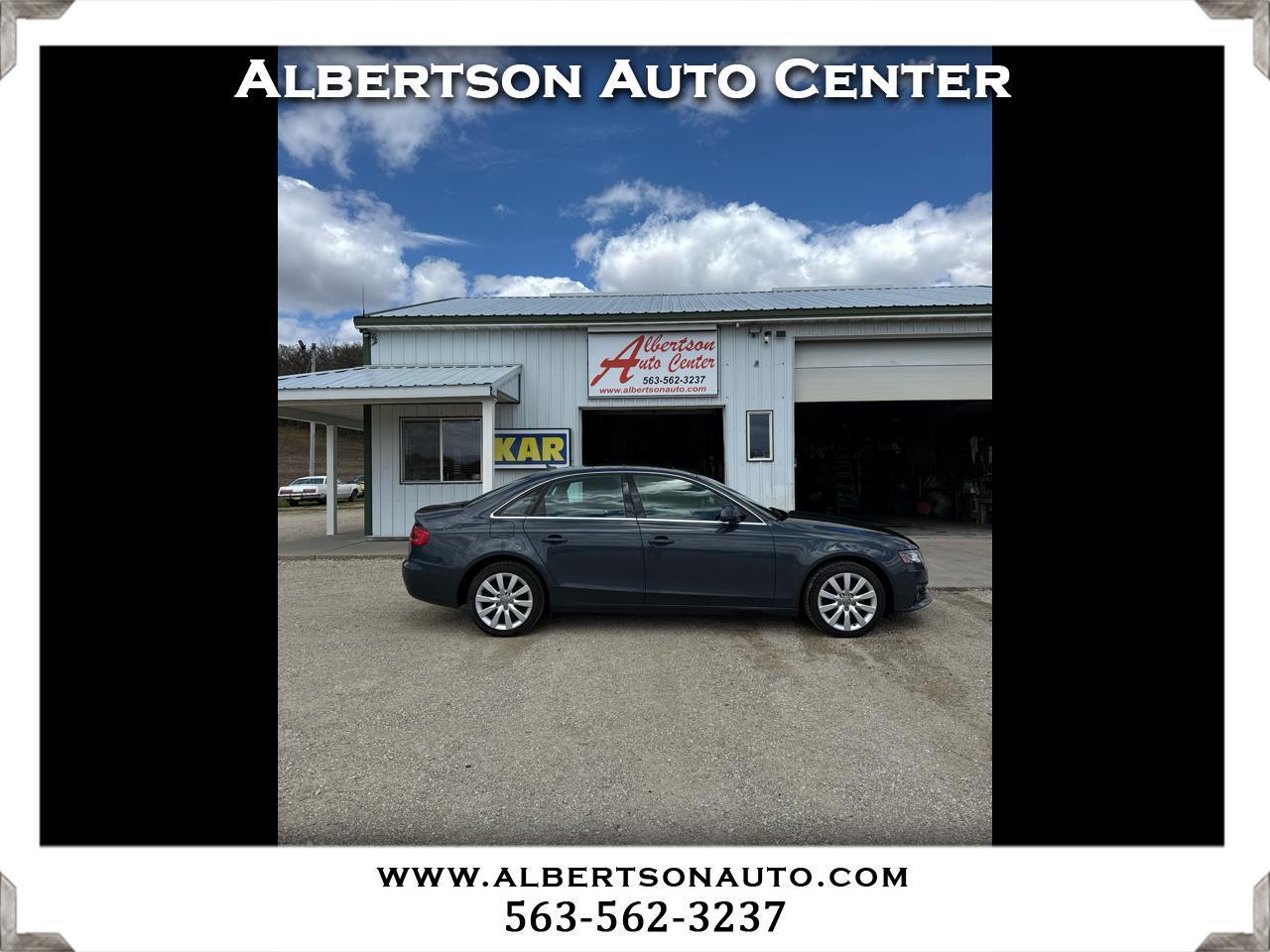 Audi A4 4dr Sdn Auto 2.0T quattro Prem Plus 2009