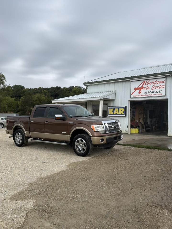 Ford F-150 Lariat SuperCrew 5.5-ft. Bed 4WD 2012