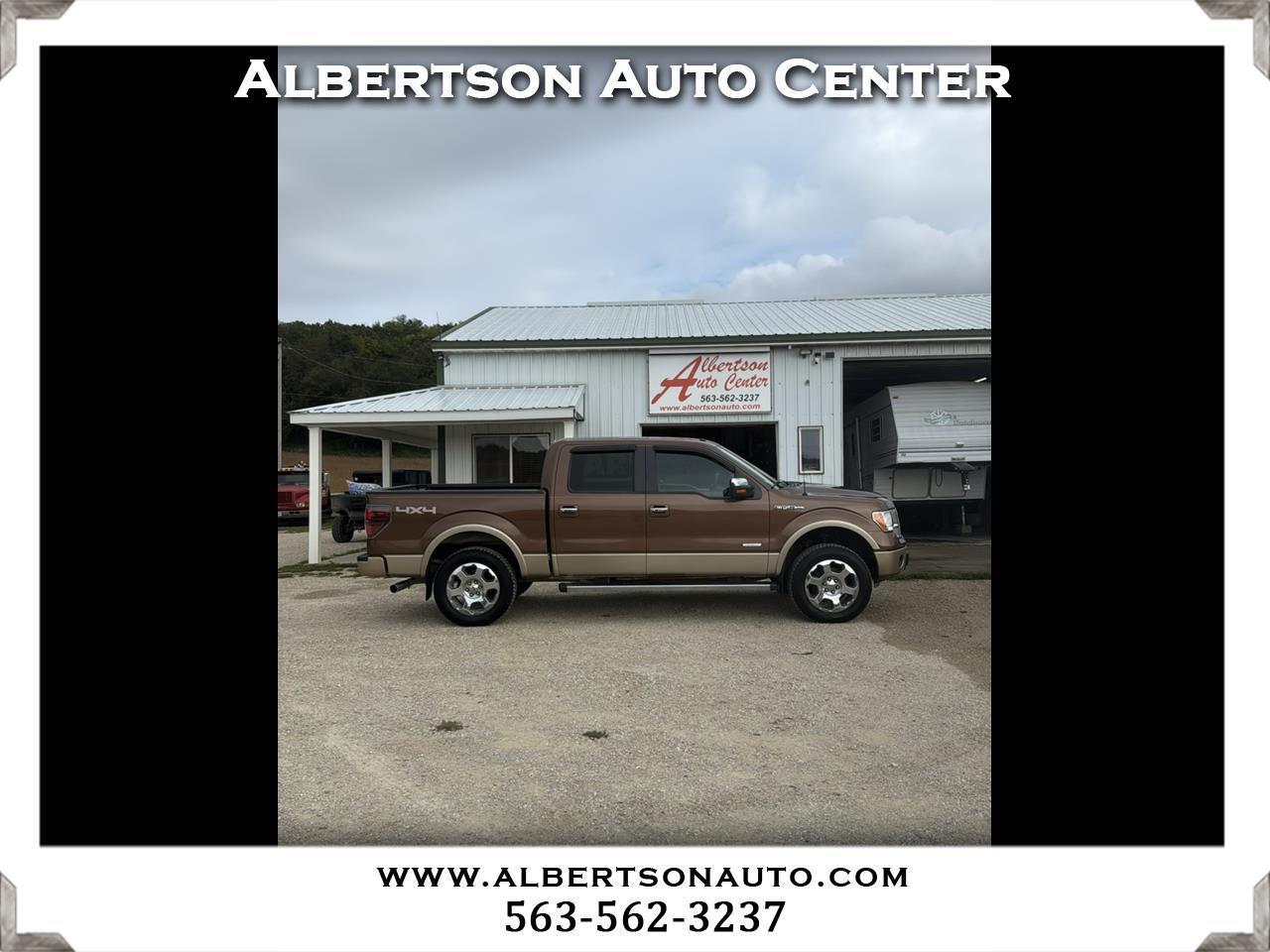 Ford F-150 Lariat SuperCrew 5.5-ft. Bed 4WD 2012